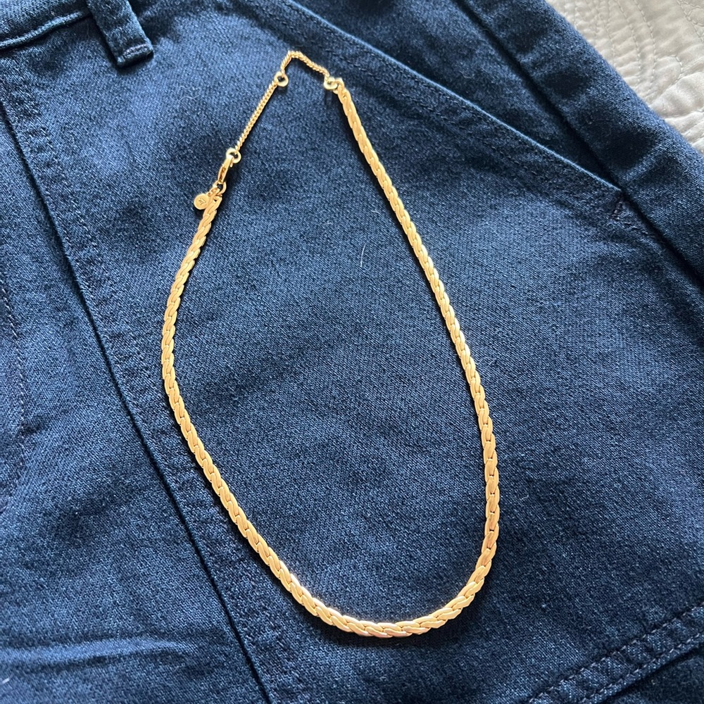 Madewell gold chain necklace